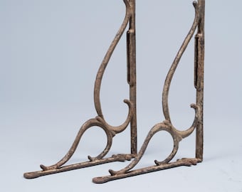 1910 Cast Iron Shelf Brackets