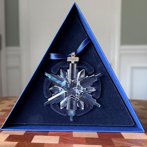 Swarovski Snowflake Ornament 2006 - Etsy