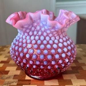 Fenton Cranberry - Etsy