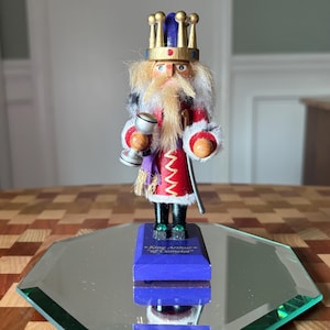 Vintage Steinbach Nutcracker “King Arthur”, Camelot Series, Mini 5 1/4” Tall, Limited Edition