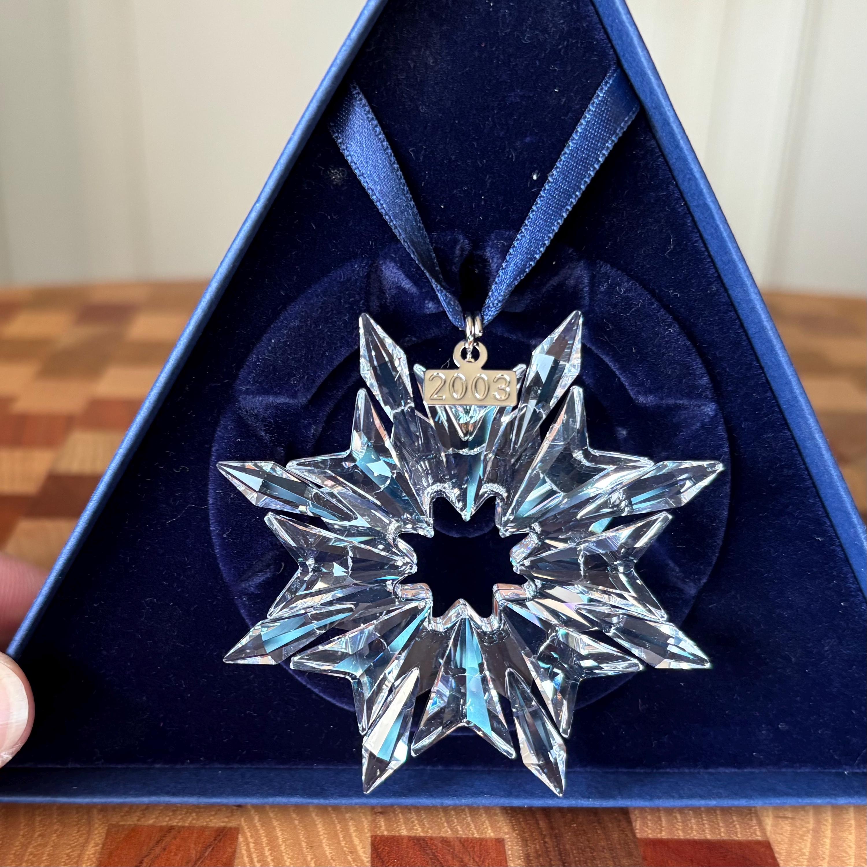 Swarovski Crystal Annual Christmas Ornaments - Etsy