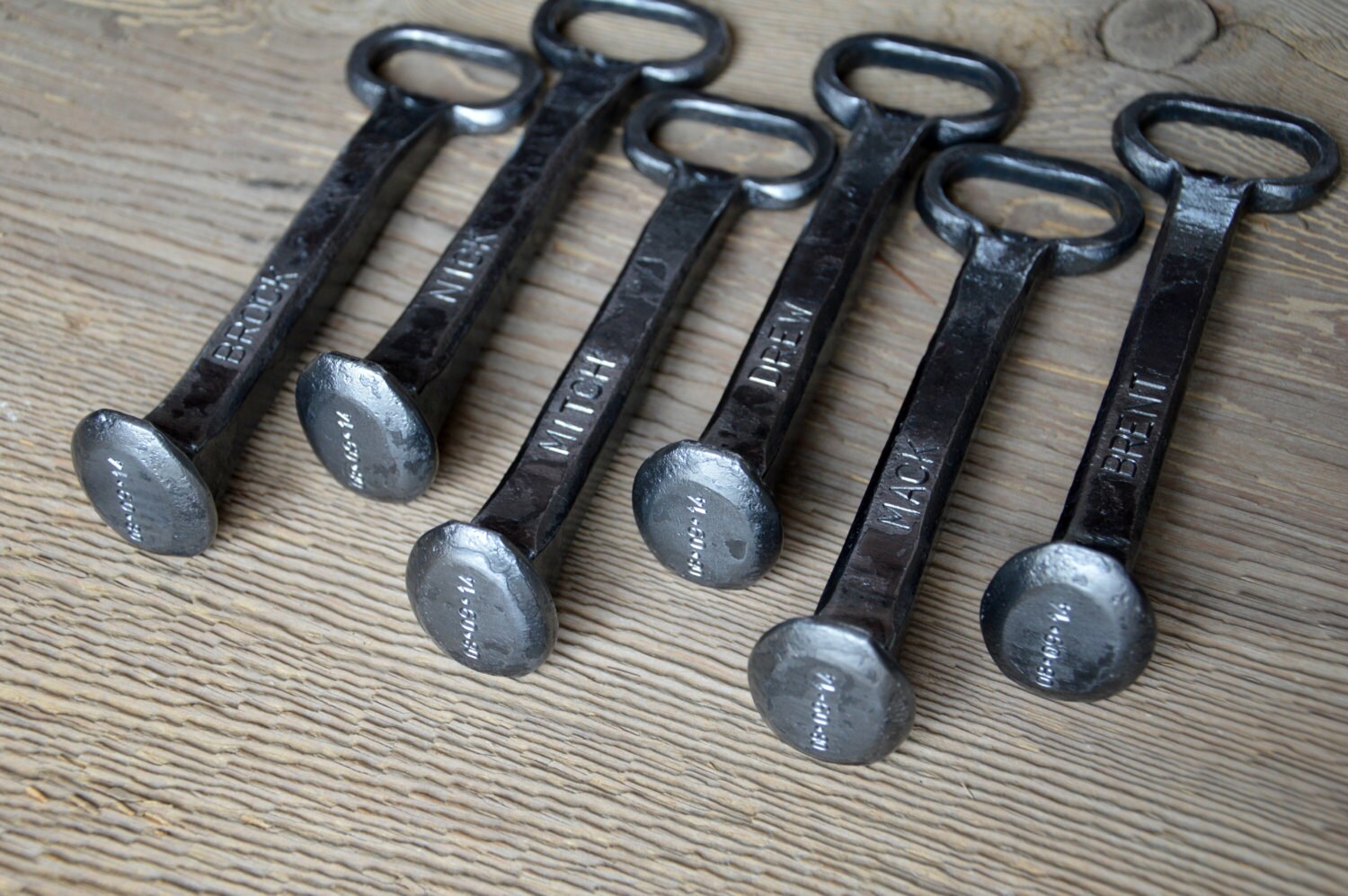 Personalized Bottle Opener Made From Reclaimed Railway Spike. Etsy