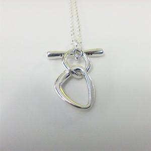 Pandora Organically Shaped Circles T-Bar Necklace