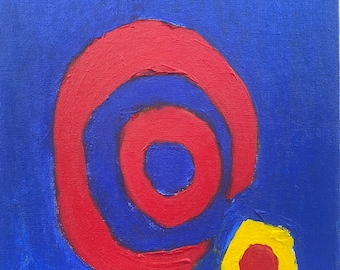 Red, Yellow, Blue, Abstract Art