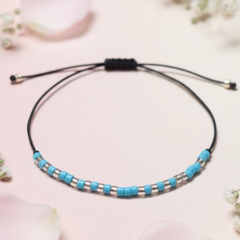 Fuck I.C.E Morse Code Bracelet, Miyuki Beads Activist Protest