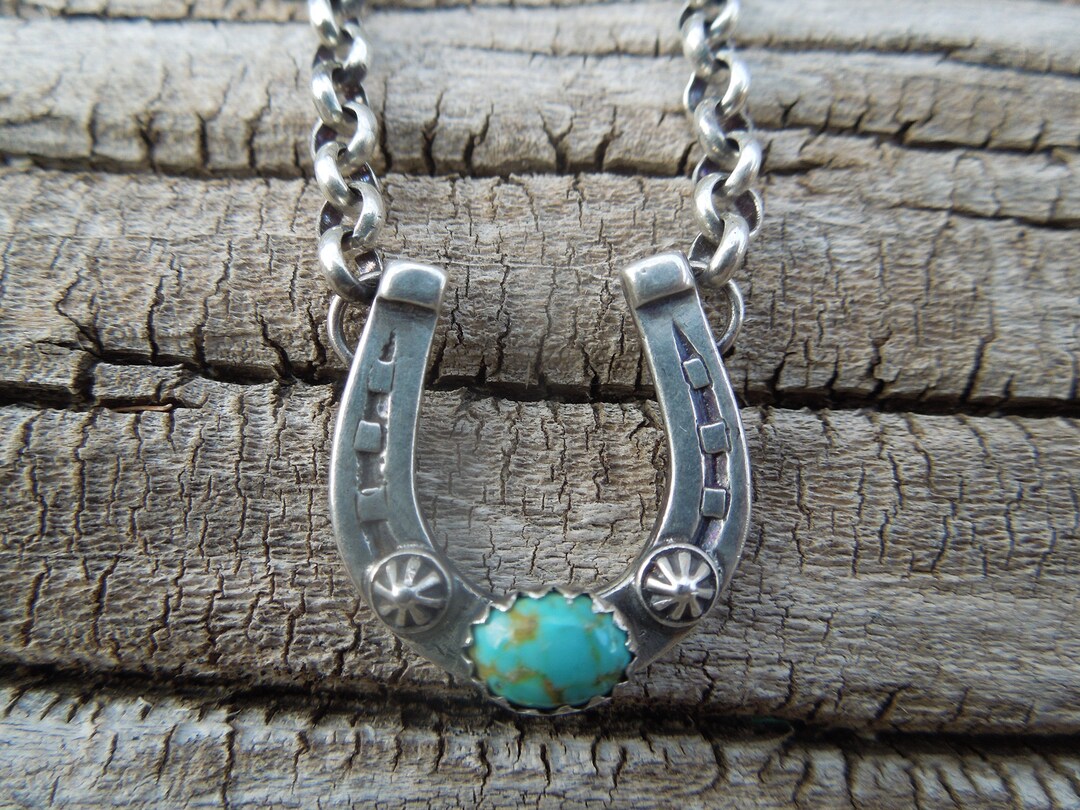 Horseshoe Sterling Silver Necklace main image 1