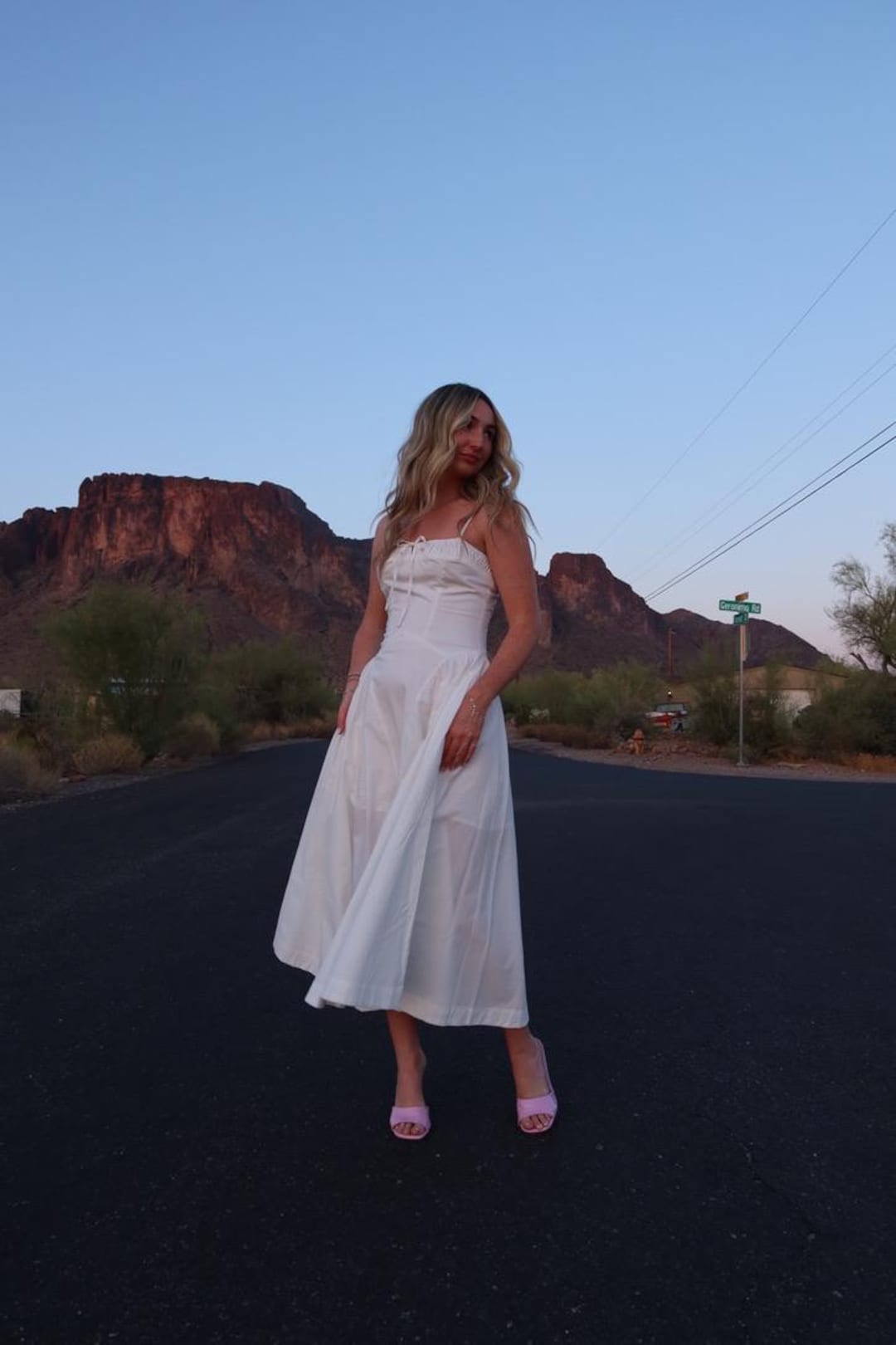 Milkmaid Maxi Dress | Pure White - Etsy