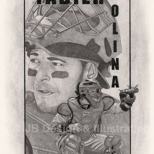 St. Louis Cardinals Greeting Cards Yadier Molina