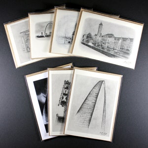 St. Louis Buildings and Landmarks Greeting Cards