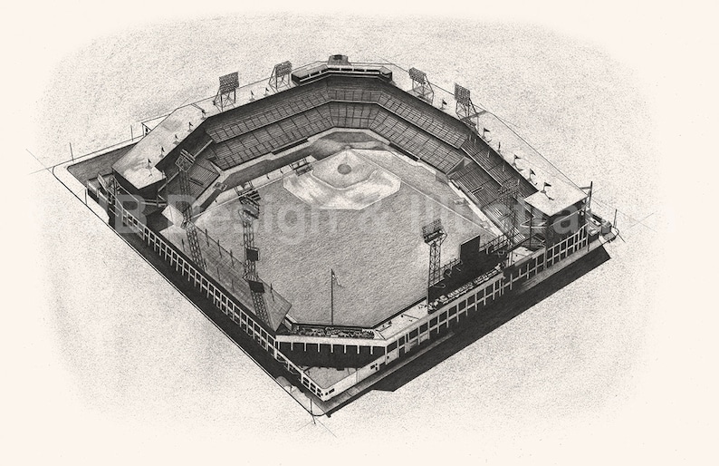 St. Louis Cardinals Greeting Cards Sportsman's Park