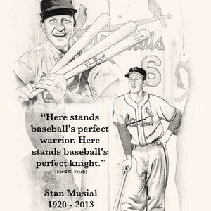 St. Louis Cardinals Greeting Cards Stan Musial