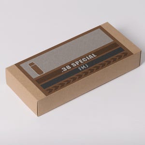 38 Special Ammo Box Labels | Digital Download | Printable 6x3 Inch PNG & PDF | Custom Loads Available