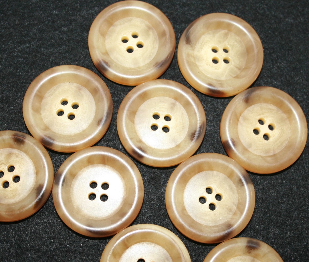 Beige Buttons. Large Beige Buttons. Tan Buttons. Size 1 3/8 34mm. Extra ...