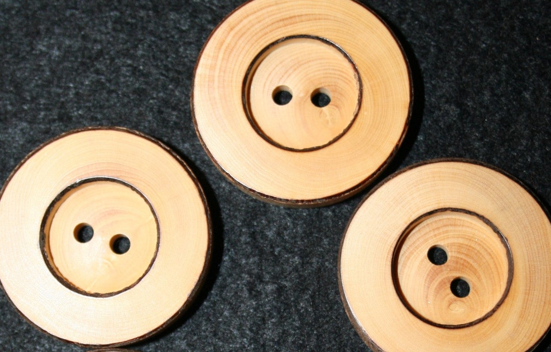 Large Table Top Hand Button Wood Button 1 1/4 Extra Large Lot of 4 - Etsy