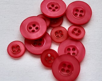 400 Small Pink Buttons 1/2 to 5/8 Bulk Lot Lot 270 400 Small Pink Buttons 1/2 to 5/8 Bulk Lot Lot 270