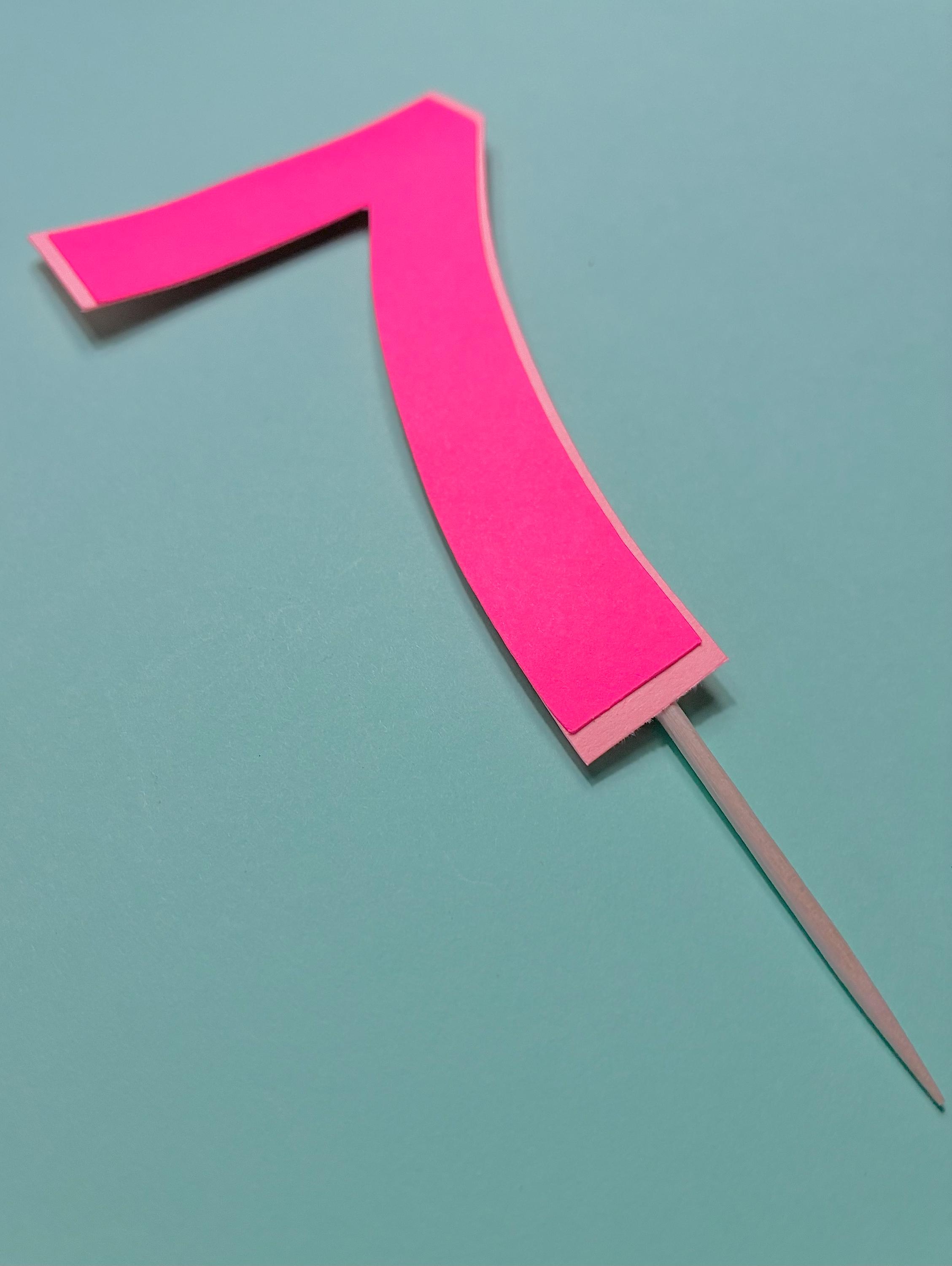 Cake Topper Numbers - Etsy
