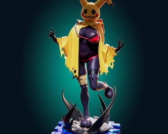 Figura de criatura disfrazada de fantasma, estatua de mascota de terror adorable, figura de personaje disfrazado de fantasía, decoración coleccionable única