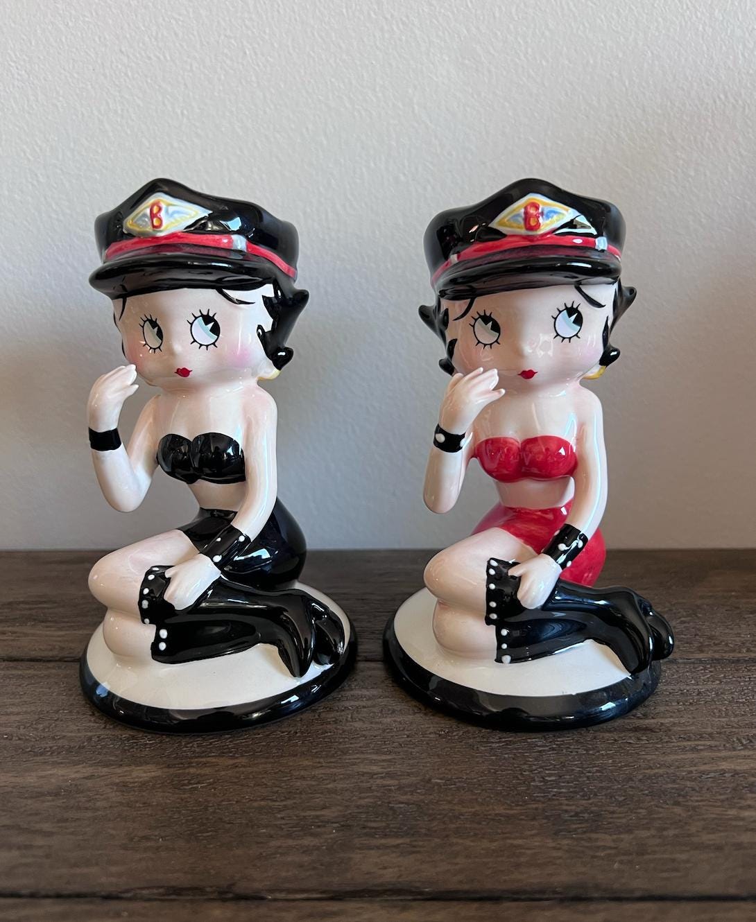 Betty Boop Salt and Pepper Shakers - Etsy