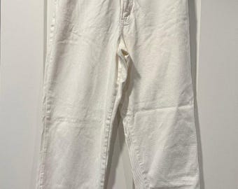 Vintage Forenza White Denim 5-Pocket Jeans