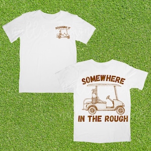 Roughing It Golf PNG - Digital Download