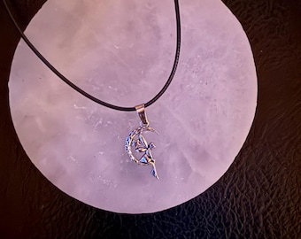 Ketting met feeënmaanhanger