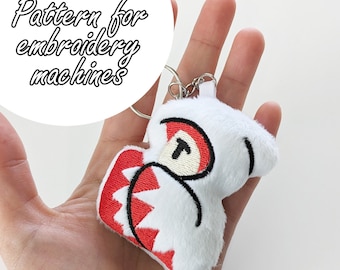 Patrón ITH (en el aro) de mago blanco