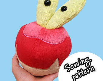 Applin Pokemon sewing pattern