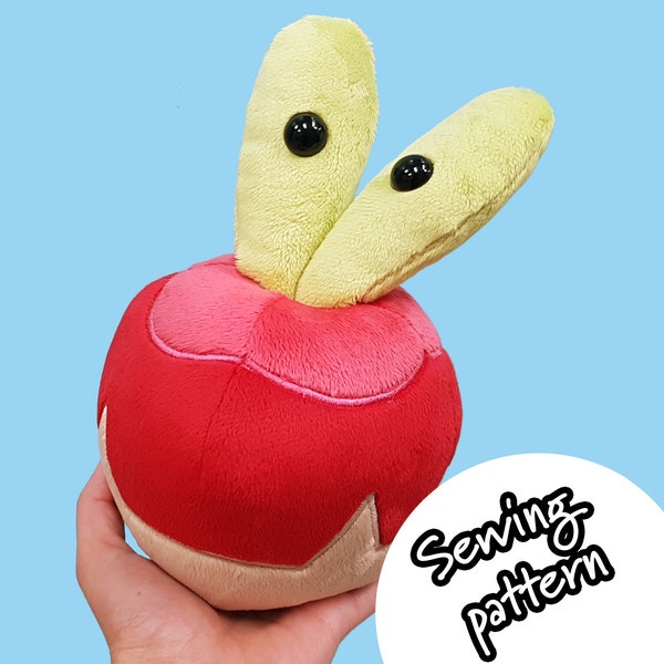 Applin Pokemon sewing pattern