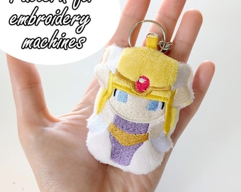 ITH (in the hoop) embroidery pattern Zelda