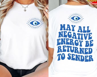 Comfort Colors® Evil Eye Shirt - All Seeing Eye Shirt Witchy Things Witchy Clothes Witchy T-Shirt Gift Third Eye Shirt Oversized