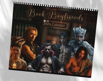 Calendario de novelas románticas 2026: regalo para amantes del romance fantástico