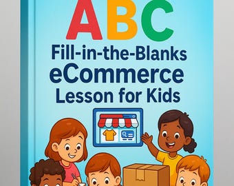 eCommerce ABC Activity Book: Fill-in-the-Blanks Lesson (Digital Download)