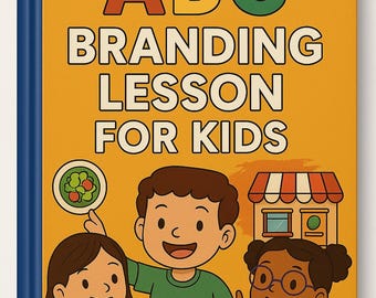 ABC Branding Lesson for Kids, Brand Development for Children, Student Learning Activity, Fun Educational Course