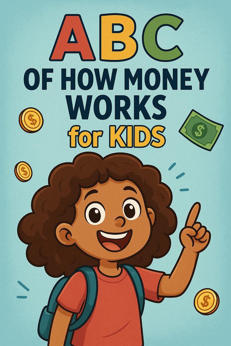 ABC How Money Works Lesson for Kids, Learning About Money, Educational ...