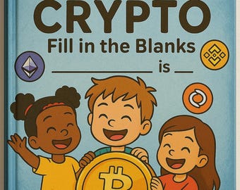 ABC Crypto Kids Lesson, Fill in the Blanks Activity, Educational Crypto Resource, Homeschool Learning Tool