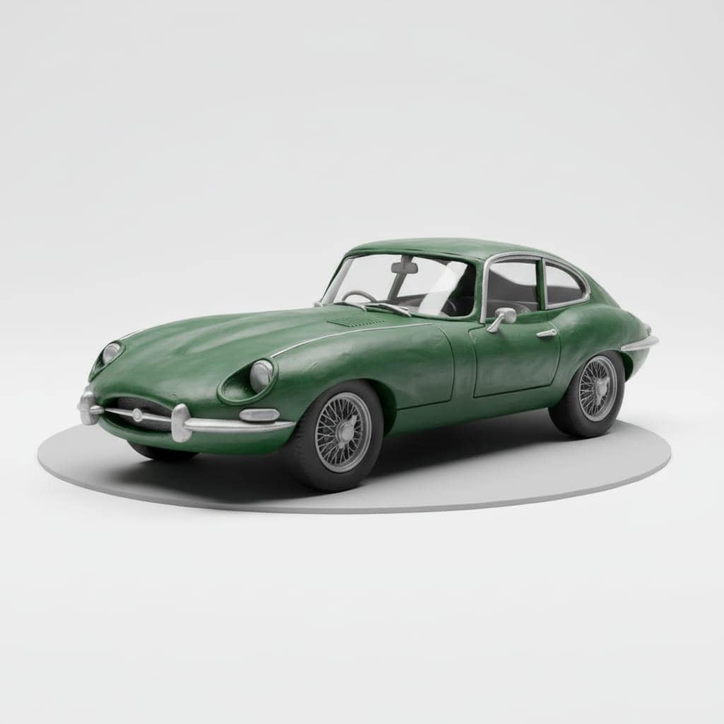 Vintage Jaguar E Type Model - Etsy Denmark