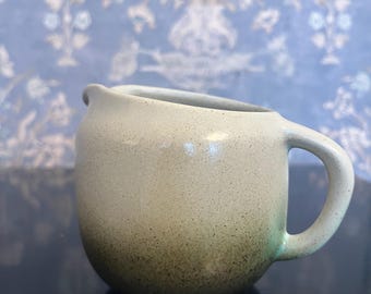 Vintage Heath Ceramics "Coupe" Creamer – Sage & Sand Speckle