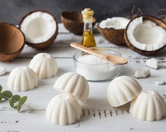 Vanilla Coconut & Shea Butter Handmade Bath Bombs