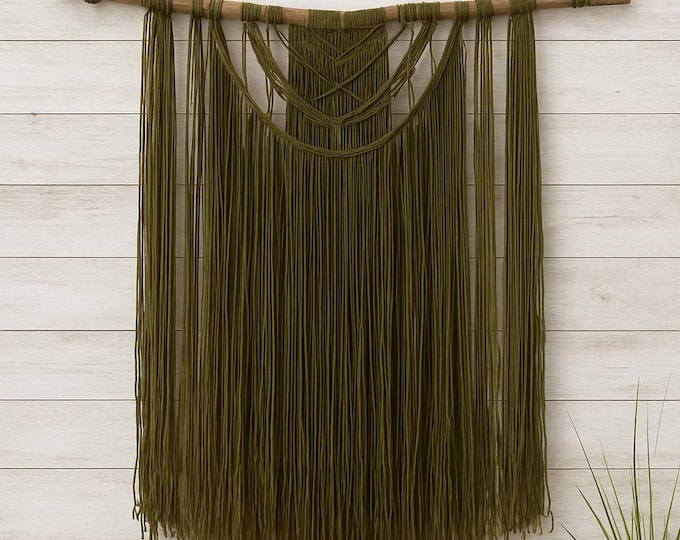 Featured listing image: Large Beach/Boho Macrame Wall Hanging