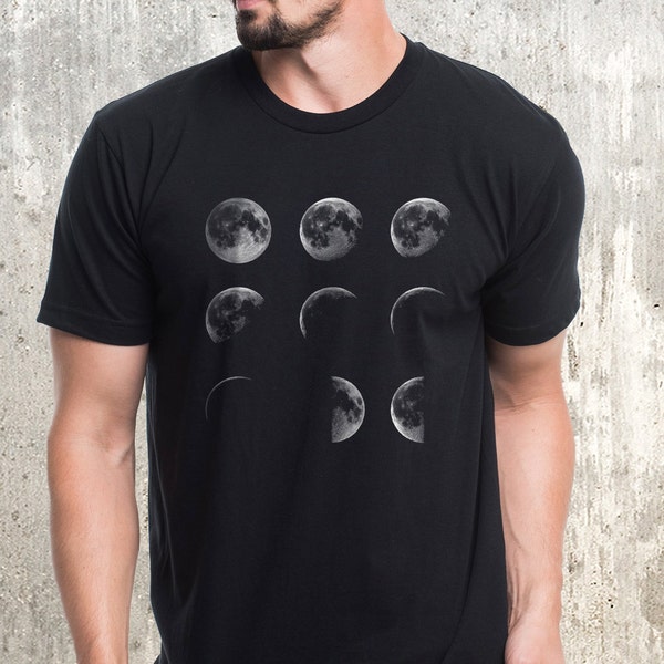 Moon T Shirt - Etsy