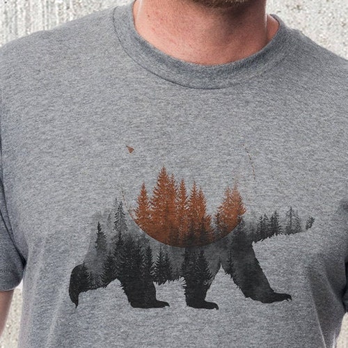 JIEHONGH Landscape and Mountain B8-29 Mens T-Shirt JIEHONGH Landscape and Mountain B8-29 Mens T-Shirt