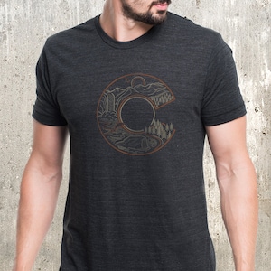 Colorado Flag Mountain T Shirt Gift Colorado Flag Mountain T Shirt Gift