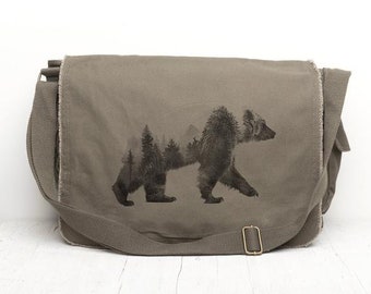 Slovenia Flag Brick Wall Design Messenger Bag
