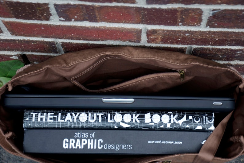 Rustic Compass Screen Printed Messenger Bag 2 Colors Available Messenger Bag