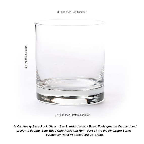 Creative Whisky Glasses, Thick Bottom Old Fashioned Rock Drinking Glassware