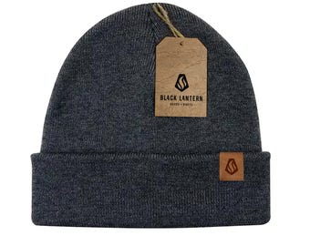 Merino Blend Wool Beanie – Mountain Standard Outdoor Hat by Black Lantern – Warm Winter Beanie for Men & Women