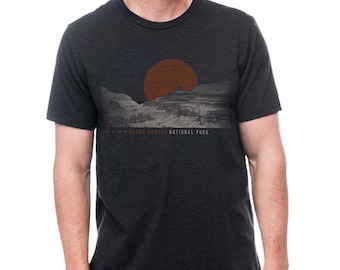 Grand Canyon T-shirt - Men's Unisex Vintage Desert Tee - Retro National Park Shirt