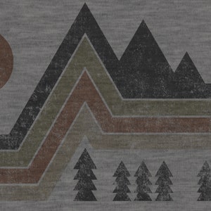 Men's Vintage Mountain Tshirt 3