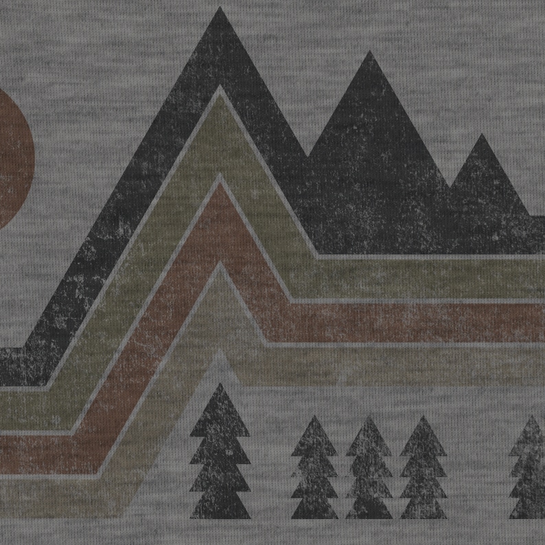 Men's Vintage Mountain Tshirt 3
