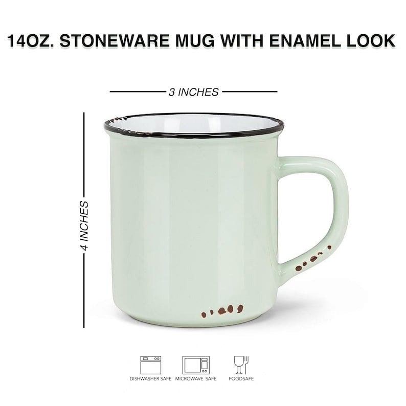 Black Lantern Nature Coffee Mug - Thumbnail 5